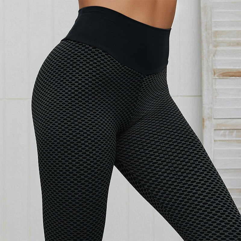 NORMOV Seamless Fitness Women Leggings Fashion Patchwork Print High Waist Elastic Push Up Ankle Length Polyester Leggings